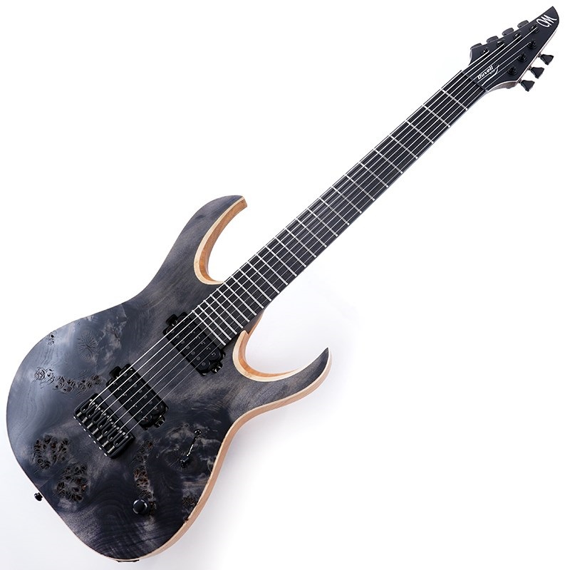 MAYONES Duvell Elite 7 Trans Black Raw ｜イケベ楽器店