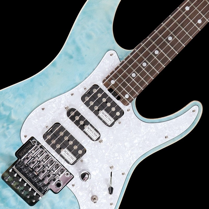 ギター Schecter SD-II-24-AS Aqua Blue SCHECTER SD-2-24-AL | SCHECTER