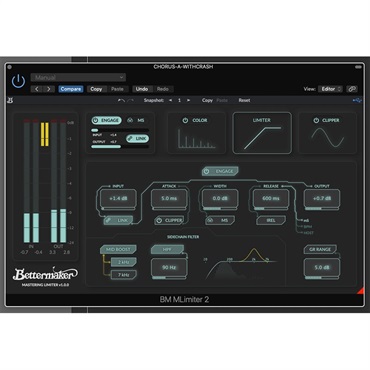 Bettermaker Mastering Limiter 2.0 画像6
