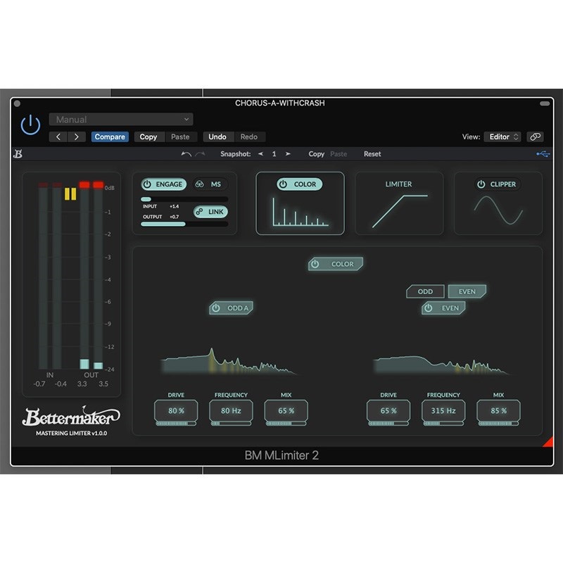Bettermaker Mastering Limiter 2.0 画像7
