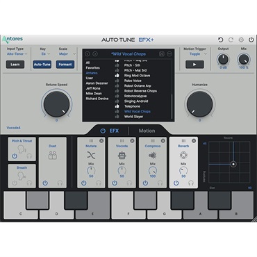 Antares Auto-Tune EFX+ 10 (代引不可)(オンライン納品) 画像6