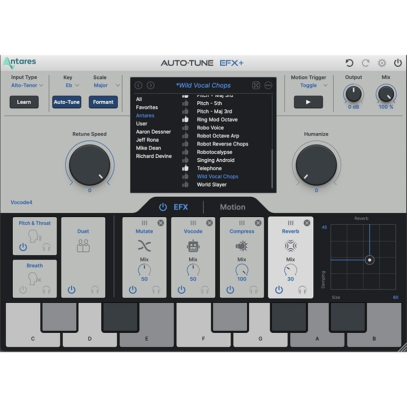Antares Auto-Tune EFX+ 10 (代引不可)(オンライン納品) 画像6