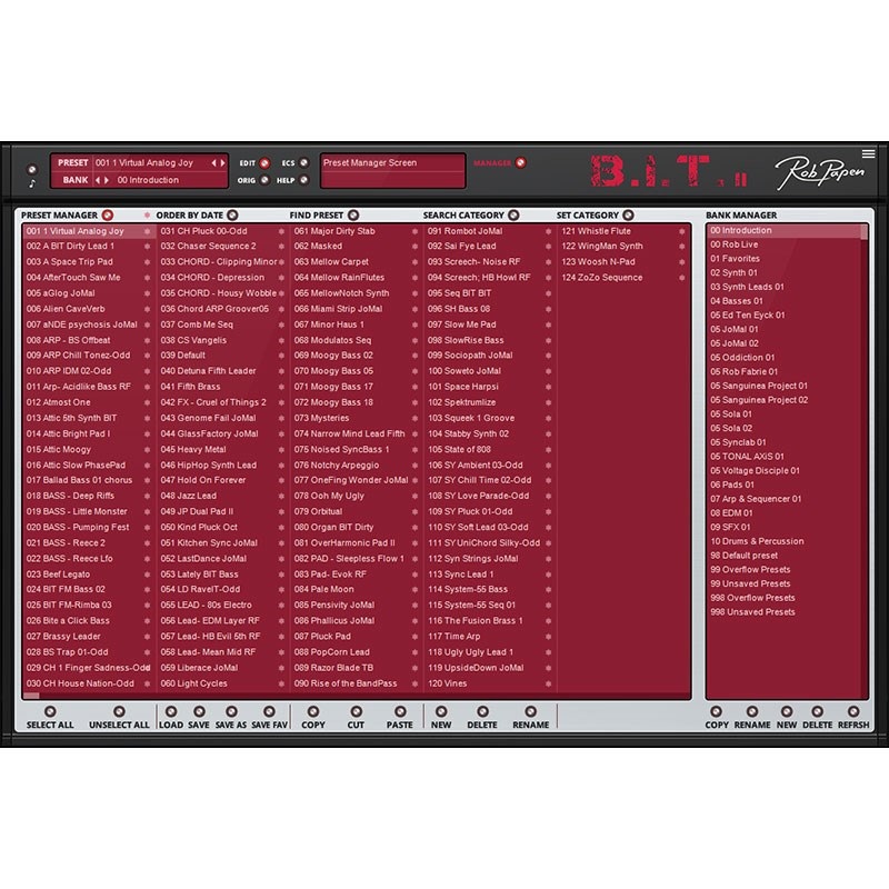 Rob Papen Rob Papen BIT2 (代引不可)(オンライン納品) 画像1