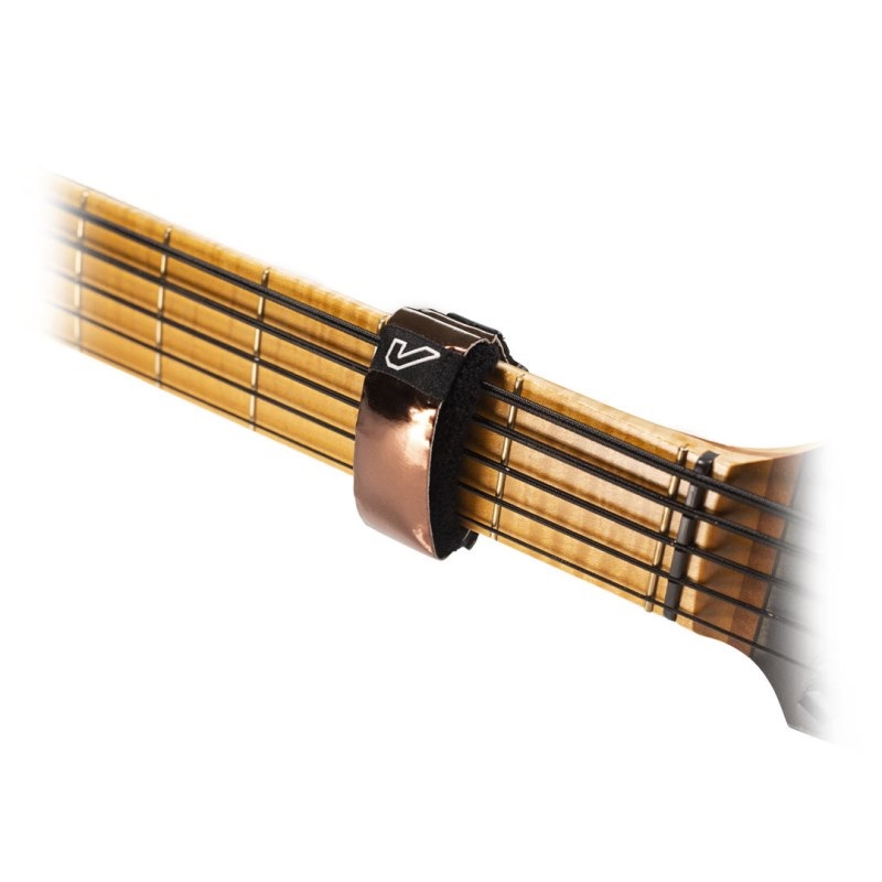 Gruv Gear FretWraps String Muter - Professional Guitar & Bass Dampener, Large Size Walnut Wood