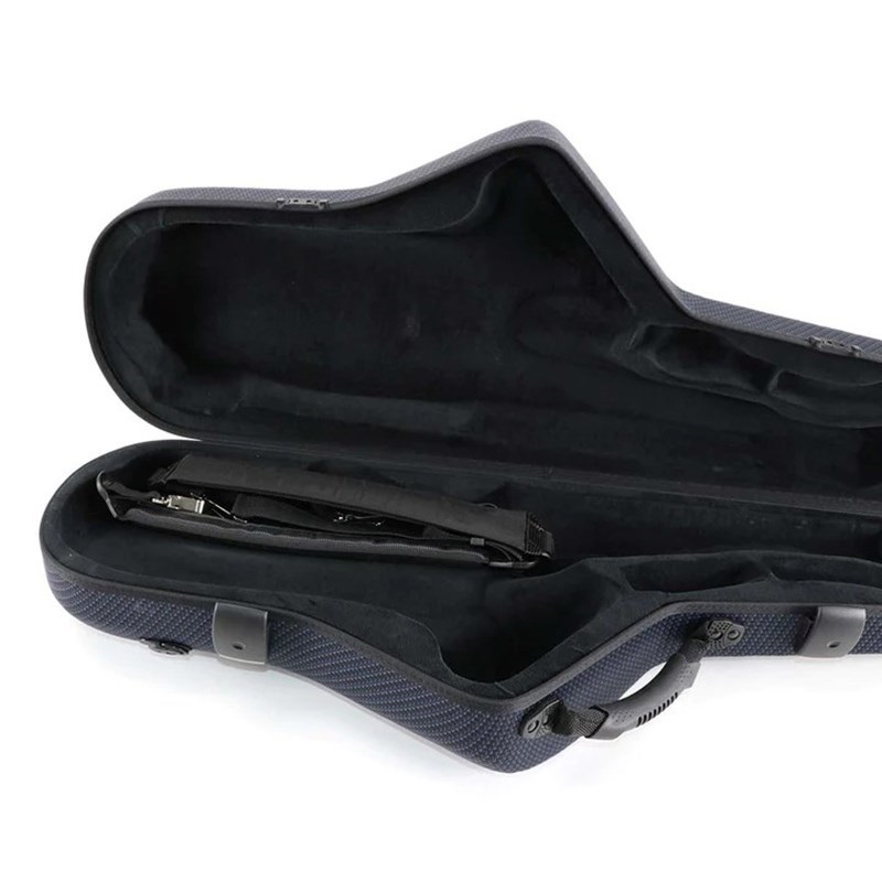 JAKOB WINTER テナーサックス用ケース ヤコブ・ヴィンター グリーンライン カーボン・デザイン JW-51095-CABL カーボンブルー 画像3