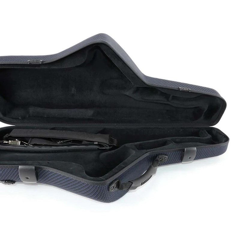 JAKOB WINTER アルトサックス用ケース ヤコブ・ヴィンター グリーンライン カーボン・デザイン JW-51092-CABL カーボンブルー 画像4