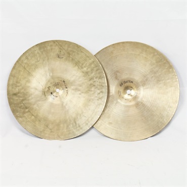 Zildjian 【VINTAGE】Istanbul K Zildjian 14 Hihat pair (Older new stamp 1967-1972s )[Top:767g / Bottom:850g] 画像1