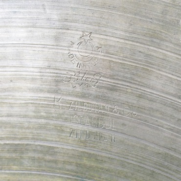 Zildjian 【VINTAGE】Istanbul K Zildjian 14 Hihat pair (Older new stamp 1967-1972s )[Top:767g / Bottom:850g] 画像4