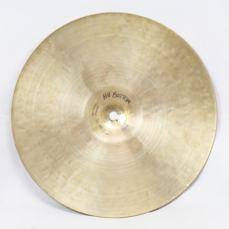 Zildjian 【VINTAGE】Istanbul K Zildjian 14 Hihat pair (Older new stamp 1967-1972s )[Top:767g / Bottom:850g] 画像7