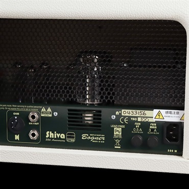 Bogner Shiva 20th Anniversary w/Tube Reverb Option 【Ivory Tolex/Salt&Pepper Grill/Gold Piping】 画像5