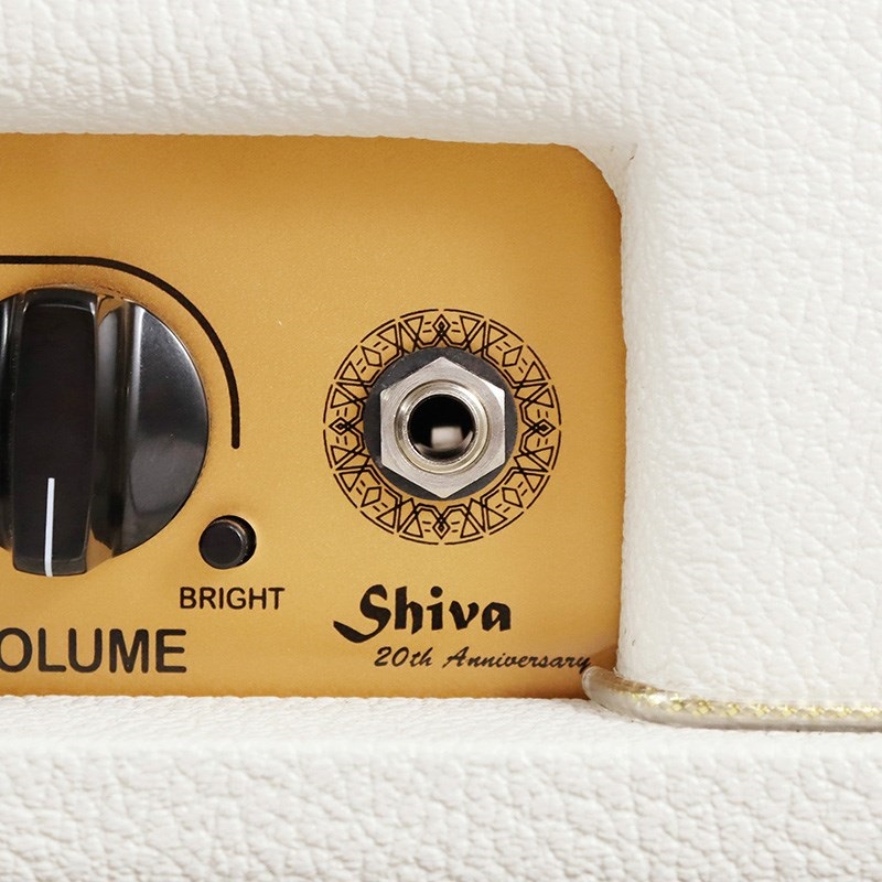 Bogner Shiva 20th Anniversary w/Tube Reverb Option 【Ivory Tolex/Salt&Pepper Grill/Gold Piping】 画像8