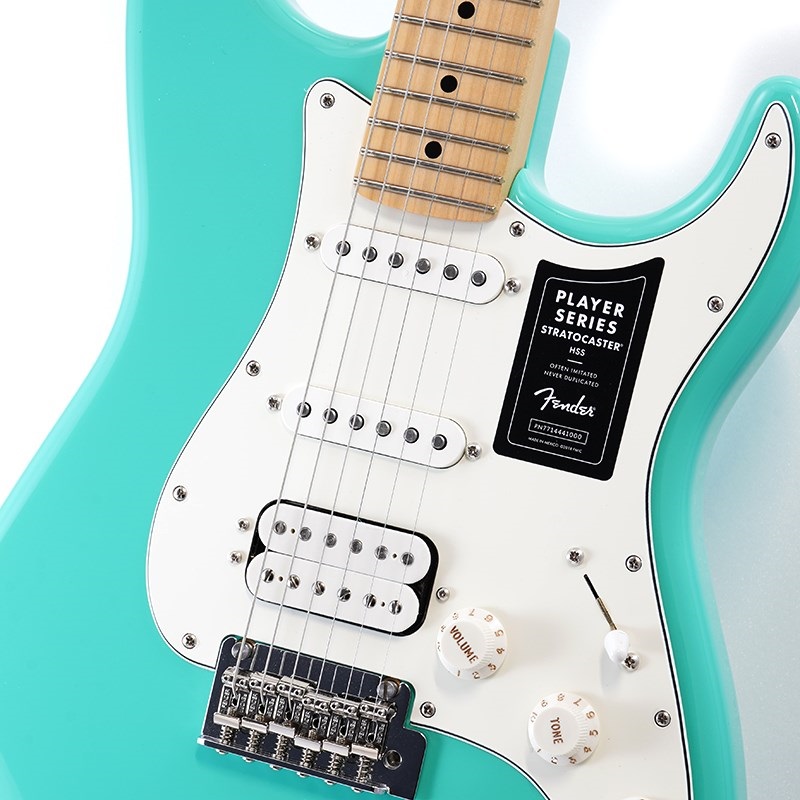 Fender MEX Player Stratocaster HSS (Sea Form Green/Maple