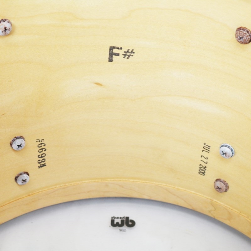 dw Collector's Maple [12×10] 12インチタム単品 - Black Velvet 【中古品】 画像5