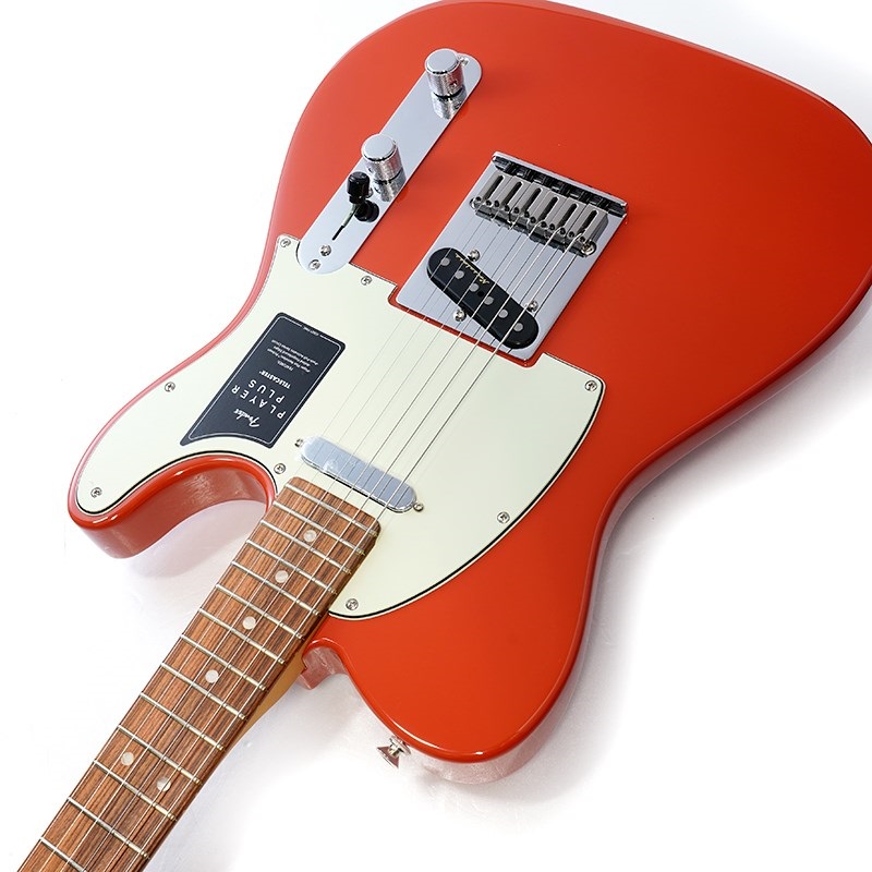 Fender MEX Player Plus Telecaster (Fiesta Red/Pau Ferro