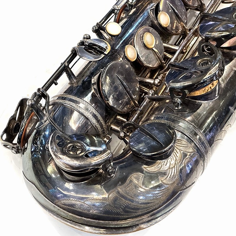 Selmer Paris 1949's American Selmer(アメセル) Super (Balanced) Action S/N:40xx3 Original Silver Plated 【調整&セットアップ後出荷】【5年間キーバランス調整無料】 画像3