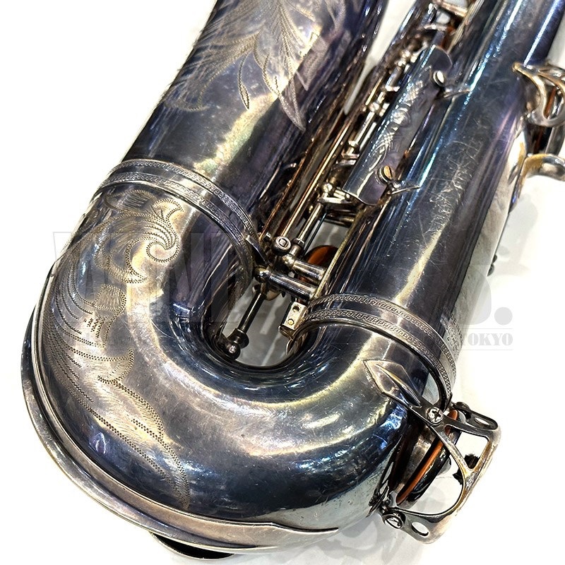 Selmer Paris 1949's American Selmer(アメセル) Super (Balanced) Action S/N:40xx3 Original Silver Plated 【調整&セットアップ後出荷】【5年間キーバランス調整無料】 画像7
