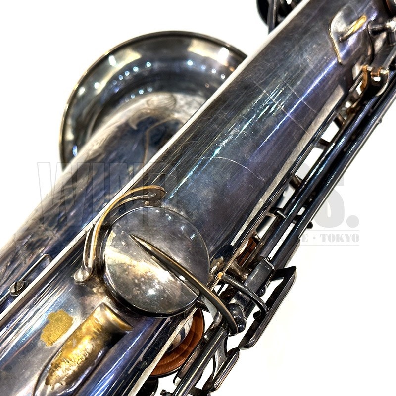 Selmer Paris 1949's American Selmer(アメセル) Super (Balanced) Action S/N:40xx3 Original Silver Plated 【調整&セットアップ後出荷】【5年間キーバランス調整無料】 画像8