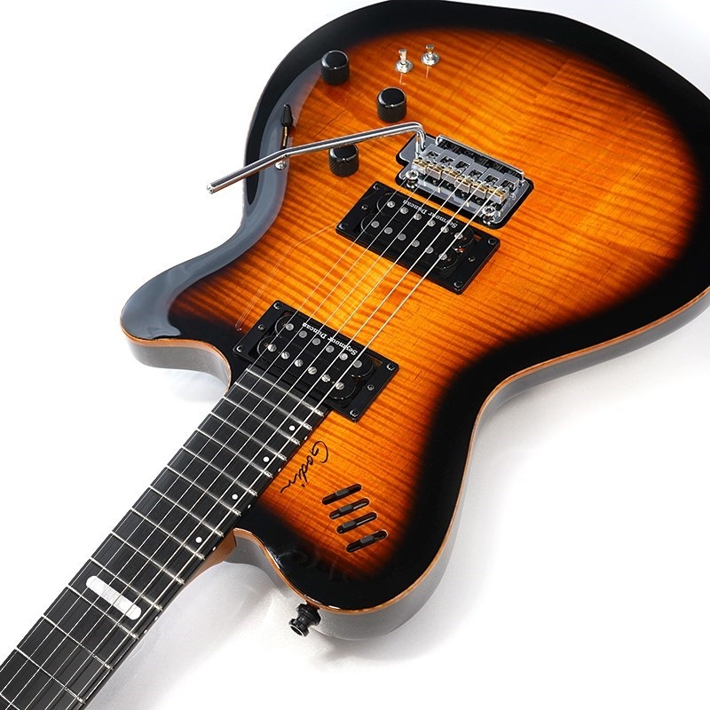 Godin LGXT(Synth-Access) Cognac burst Flame SN.22375167 展示特価