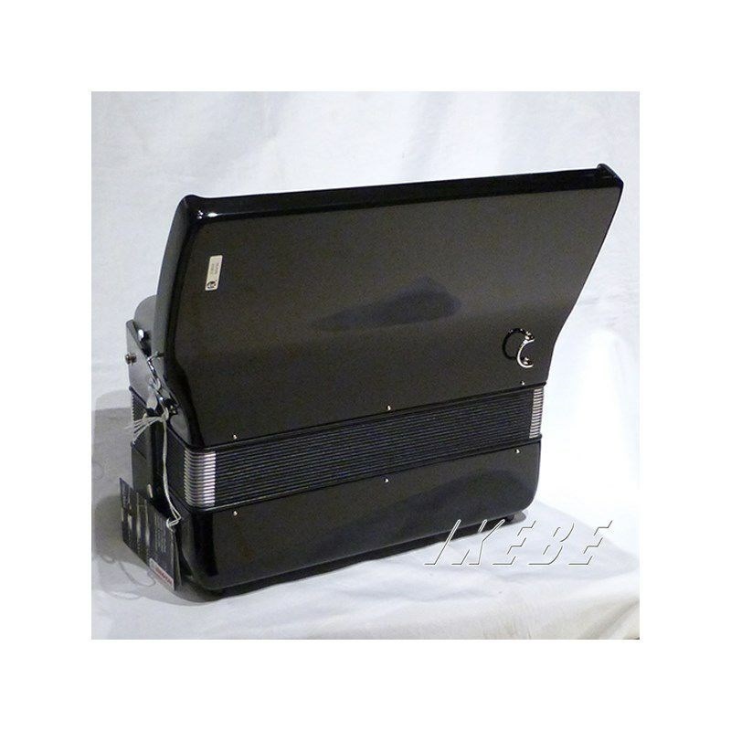Hohner HOHNER ホーナー アコーディオン 入門向け ピアノ式 34鍵盤 中型 Bravo III 72 BLK +レインカバーセット【雨の日アコーディオンレインカバーセット】 画像3