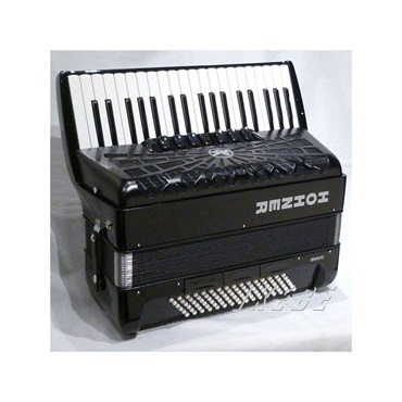 Hohner HOHNER ホーナー アコーディオン 入門向け ピアノ式 37鍵盤 中型 Bravo III 96 BK +レインカバーセット【雨の日アコーディオンレインカバーセット】 画像2
