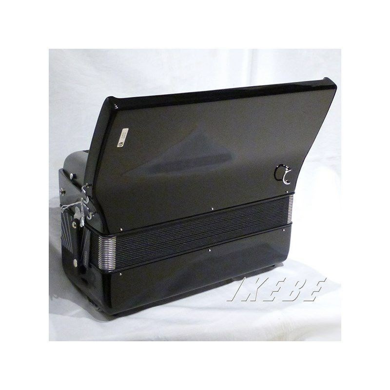 Hohner HOHNER ホーナー アコーディオン 入門向け ピアノ式 37鍵盤 中型 Bravo III 96 BK +レインカバーセット【雨の日アコーディオンレインカバーセット】 画像3