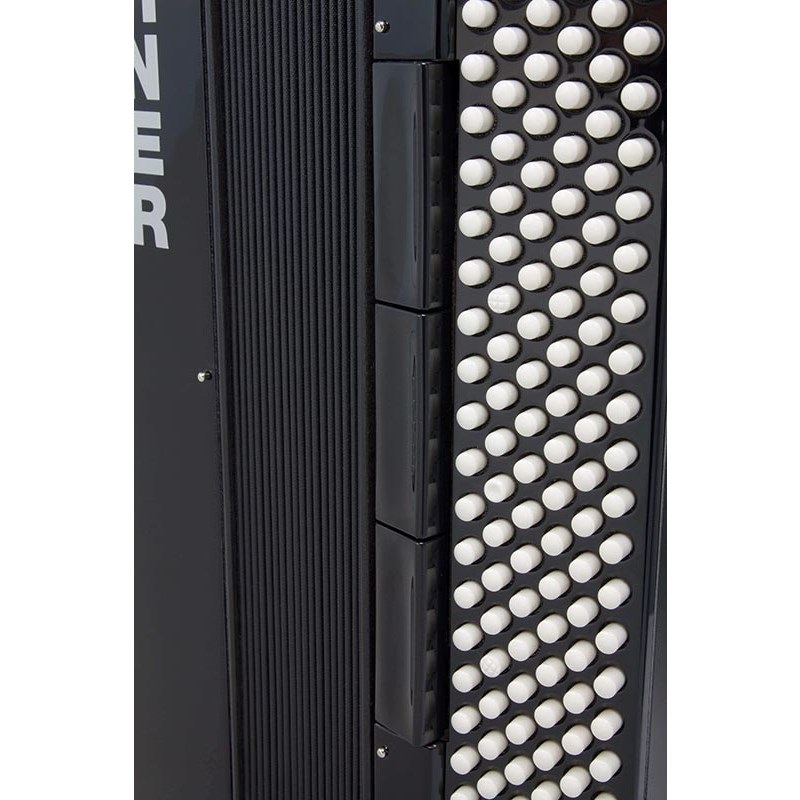 Hohner HOHNER ホーナー アコーディオン 入門向け ピアノ式 41鍵盤 大型 Bravo III 120 BLACK +レインカバーセット【雨の日アコーディオンレインカバーセット】 画像3