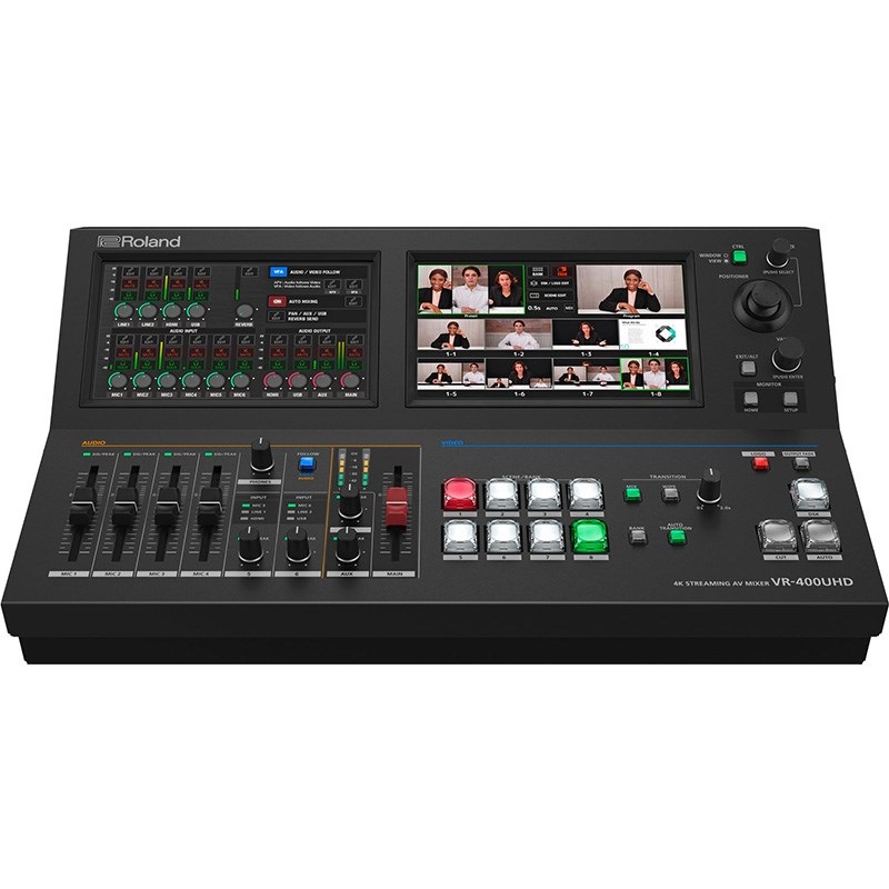 Roland VR-400UHD(4K STREAMING AV MIXER)【お取り寄せ商品・納期は別途ご連絡】 画像2