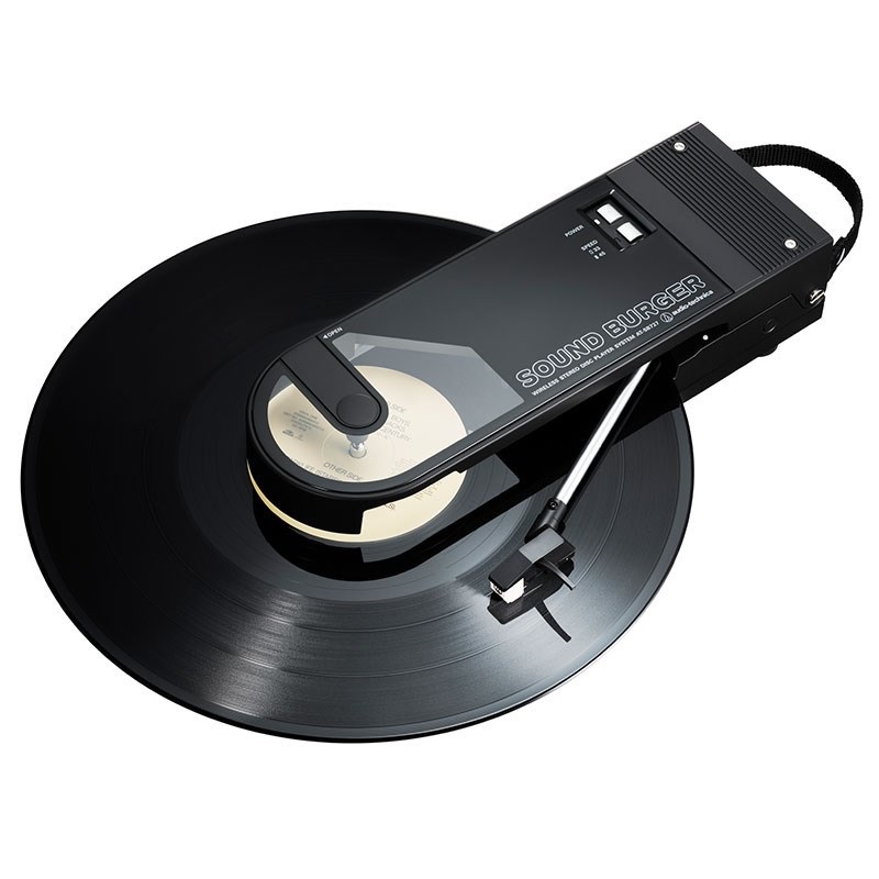 audio-technica サウンドバーガー AT-SB727 BK 【ポータブルレコードプレーヤー】 画像5