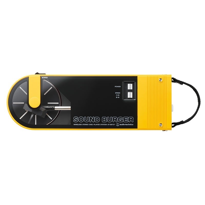 audio-technica サウンドバーガー AT-SB727 YL 【ポータブルレコードプレーヤー】 画像4