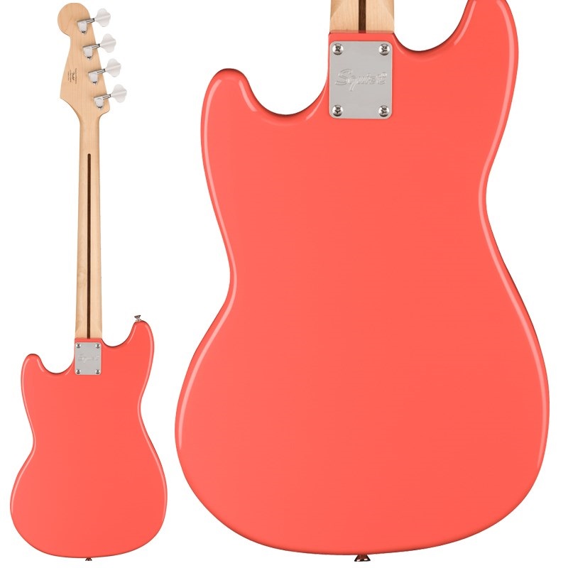 Squier by Fender Sonic Bronco Bass (Tahitian Coral/Maple) 画像1