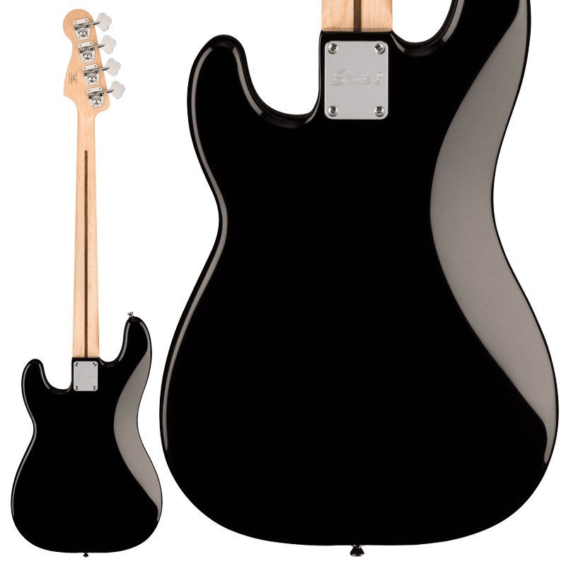 Squier by Fender Sonic Precision Bass (Black/Laurel) 画像1