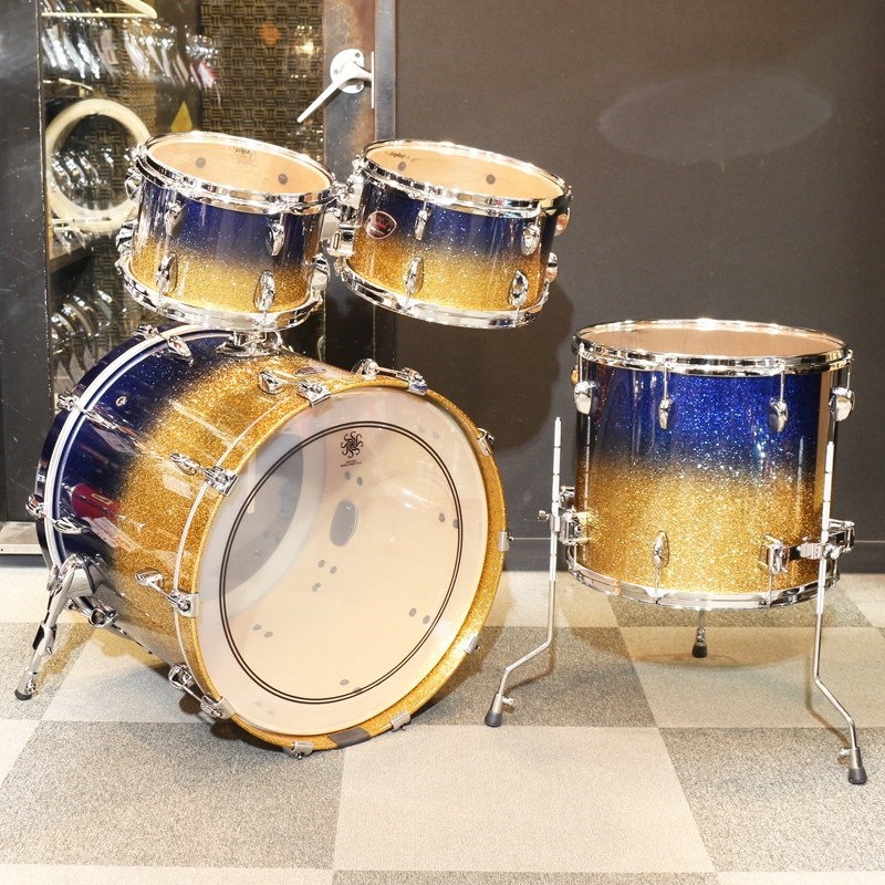 SAKAE OSAKA HERITAGE Evolved 4pc Drum Set / Lazurite Gold