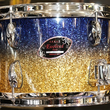 SAKAE OSAKA HERITAGE Evolved 4pc Drum Set / Lazurite Gold