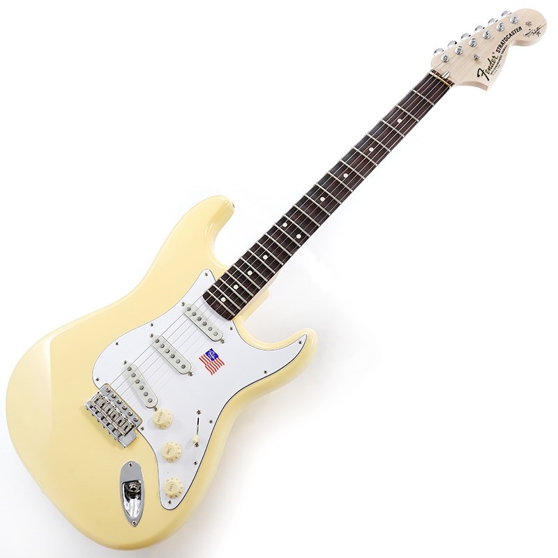 Fender USA Yngwie Malmsteen Stratocaster (Vintage White/Rosewood ...