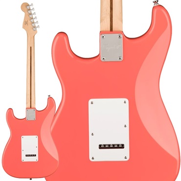 Squier by Fender Squier Sonic Stratocaster HSS (Tahitian Coral/Maple Fingerboard) 画像1