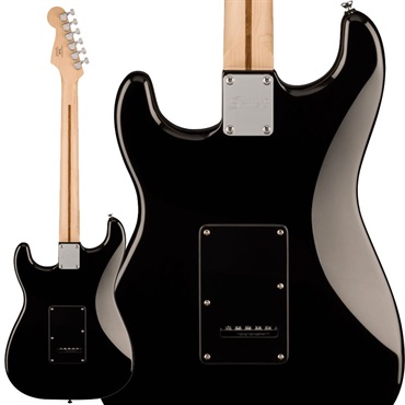 Squier by Fender Squier Sonic Stratocaster HSS (Black/Maple Fingerboard) 画像1