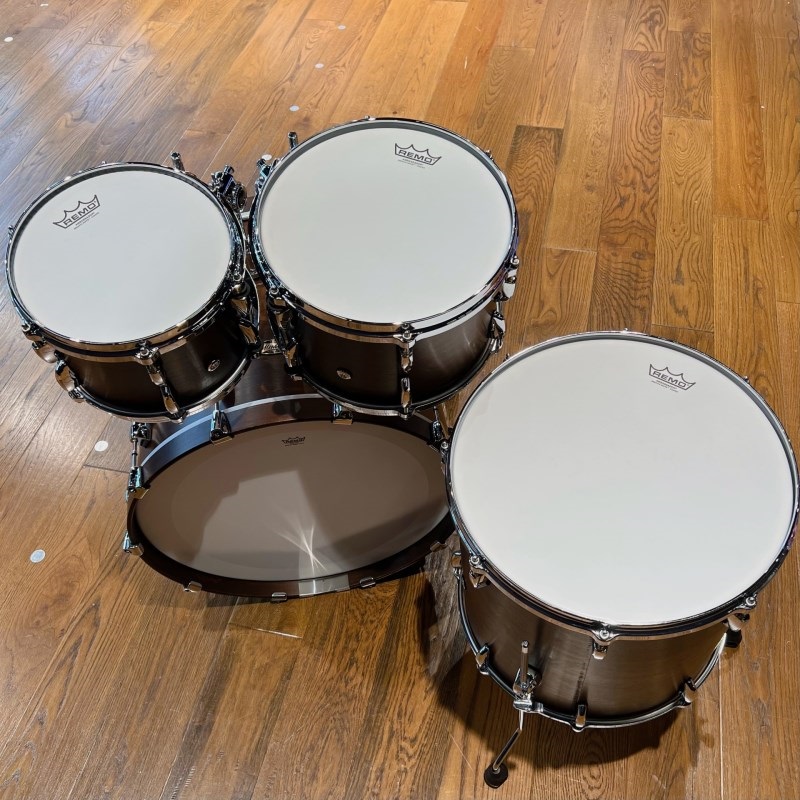 Pearl Professional Maple 4pc Drum Kit - #883 Matte Mocha Swirl