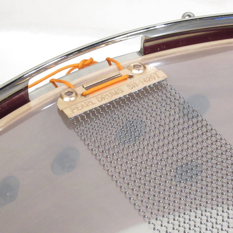 Pearl 【値下げしました！】Masters Maple Gum Snare Drum 14×5 - #857 Suburst Red Stripe [MMGC1450S/N #857]【イベント展示特価品】 画像7