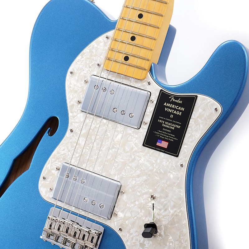 Fender USA American Vintage II 1972 Telecaster Thinline (Lake