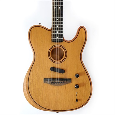Fender Acoustics American Acoustasonic Telecaster All-Mahogany (Natural) 画像9
