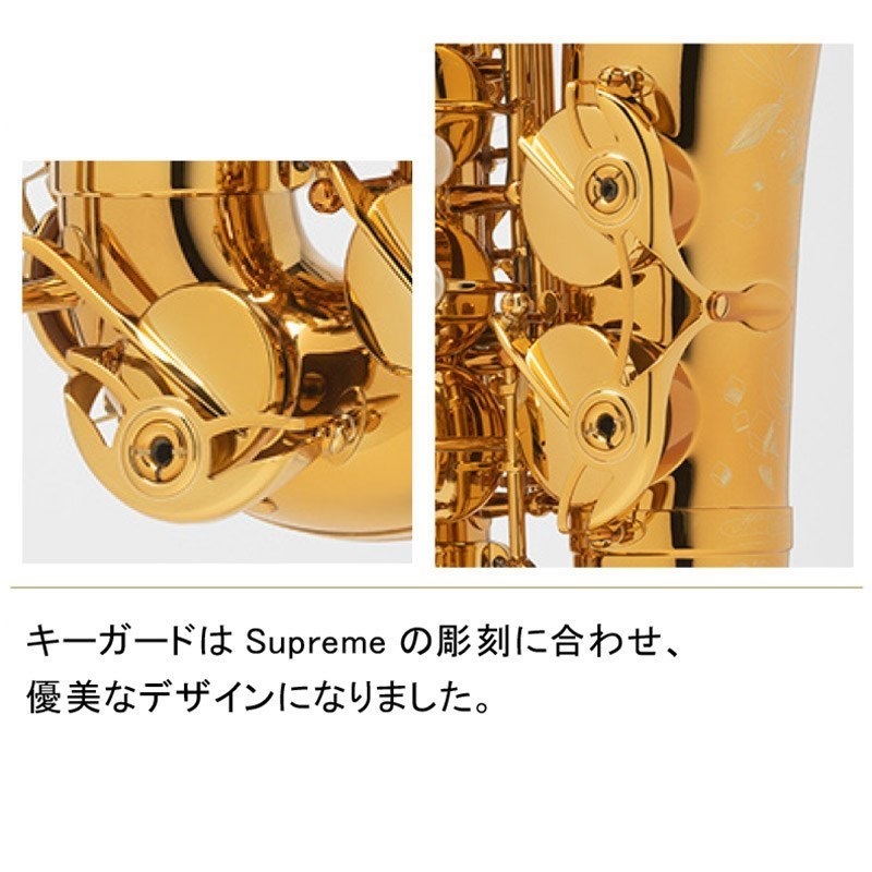 Selmer Paris 【崔勝貴氏選定品】アルトサックス セルマー Supreme シュプレーム DGL(ダークゴールドラッカー)【選定料サービス!!】 【調整&セットアップ後出荷】【5年間キーバランス調整無料】 画像6