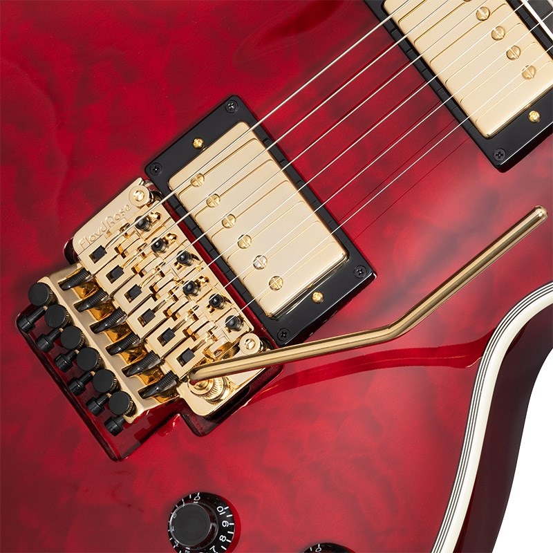 Epiphone Alex Lifeson Les Paul Custom Axcess Quilt (Ruby) ｜イケベ 