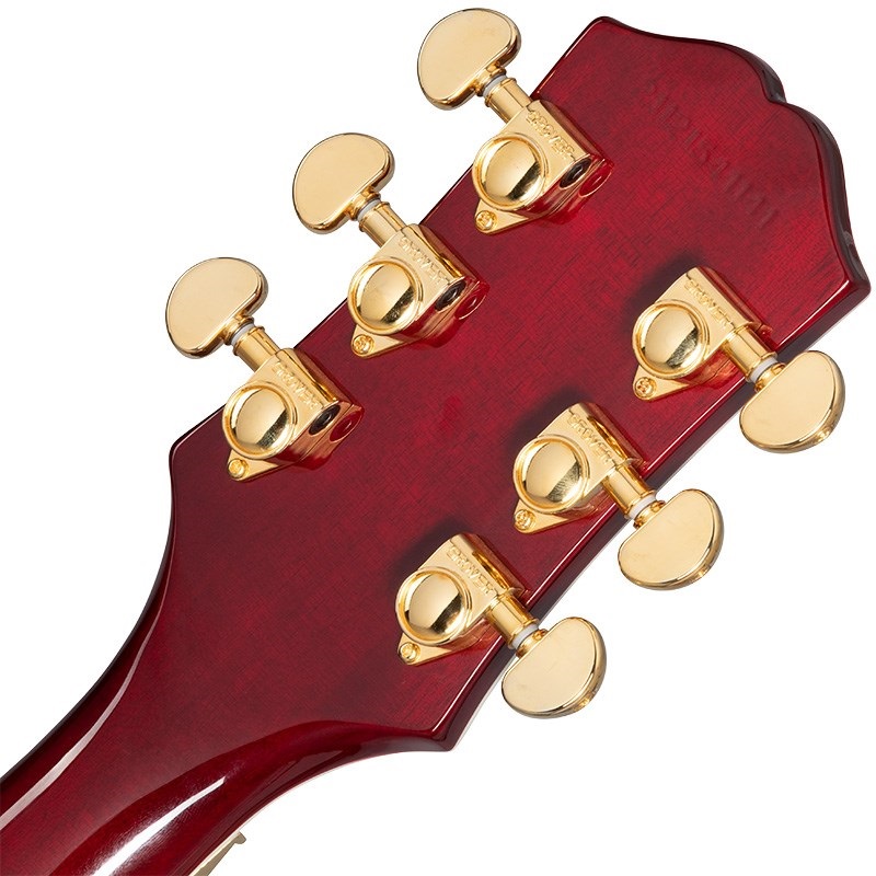Epiphone Alex Lifeson Les Paul Custom Axcess Quilt (Ruby) 画像6