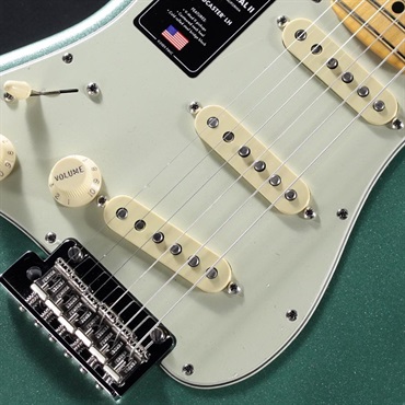 Fender USA American Professional II Stratocaster Left-Hand (Mystic Surf Green/Maple) 画像3