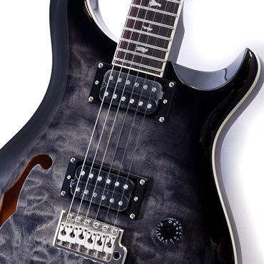 P.R.S. SE Custom 22 Semi-Hollow Quilt (Charcoal Burst)【限定生産モデル】 画像3