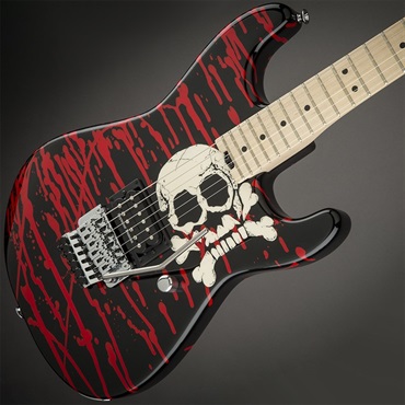 Charvel Warren DeMartini Signature Pro-Mod Blood and Skull (Blood and Skull/Maple) 画像2