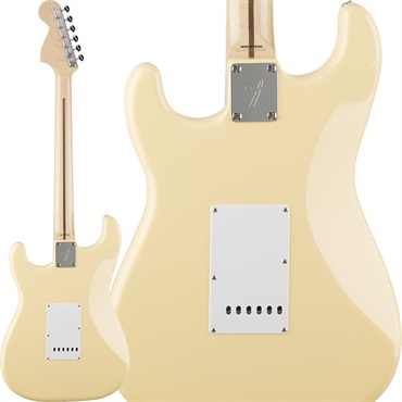 Fender Made in Japan Yngwie Malmsteen Stratocaster (Yellow White/Scalloped Maple) 画像1