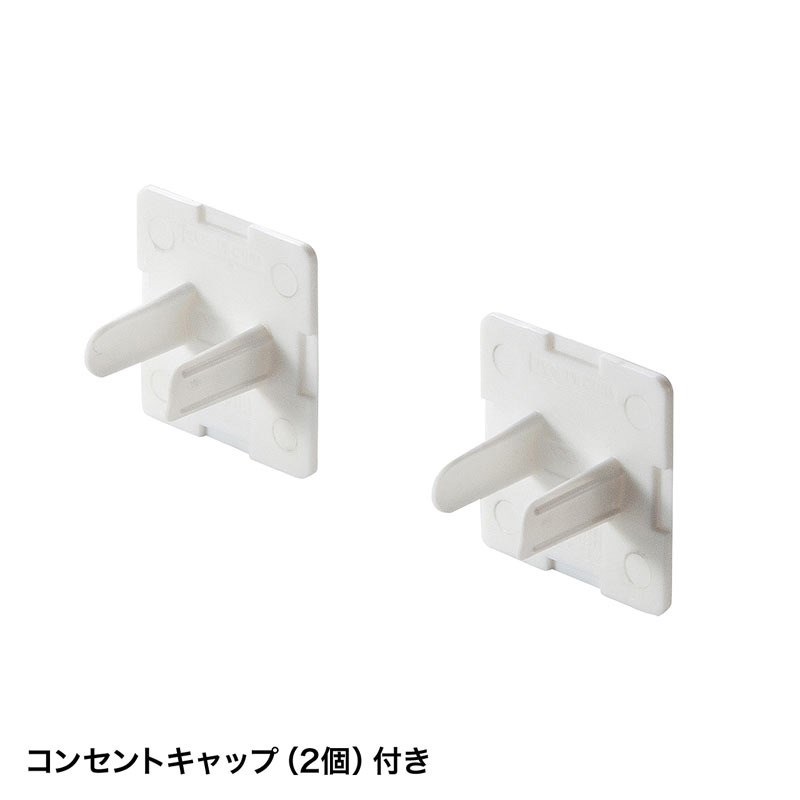 SANWA SUPPLY TAP-F27-2K 【電源タップ（2P・7個口・2m）】 画像5