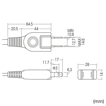 SANWA SUPPLY TAP-F27-2K 【電源タップ（2P・7個口・2m）】 画像7