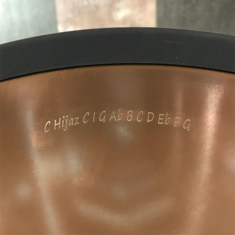 No Brand C Hijaz 9 notes [ハンドパン/セミハードケース付属